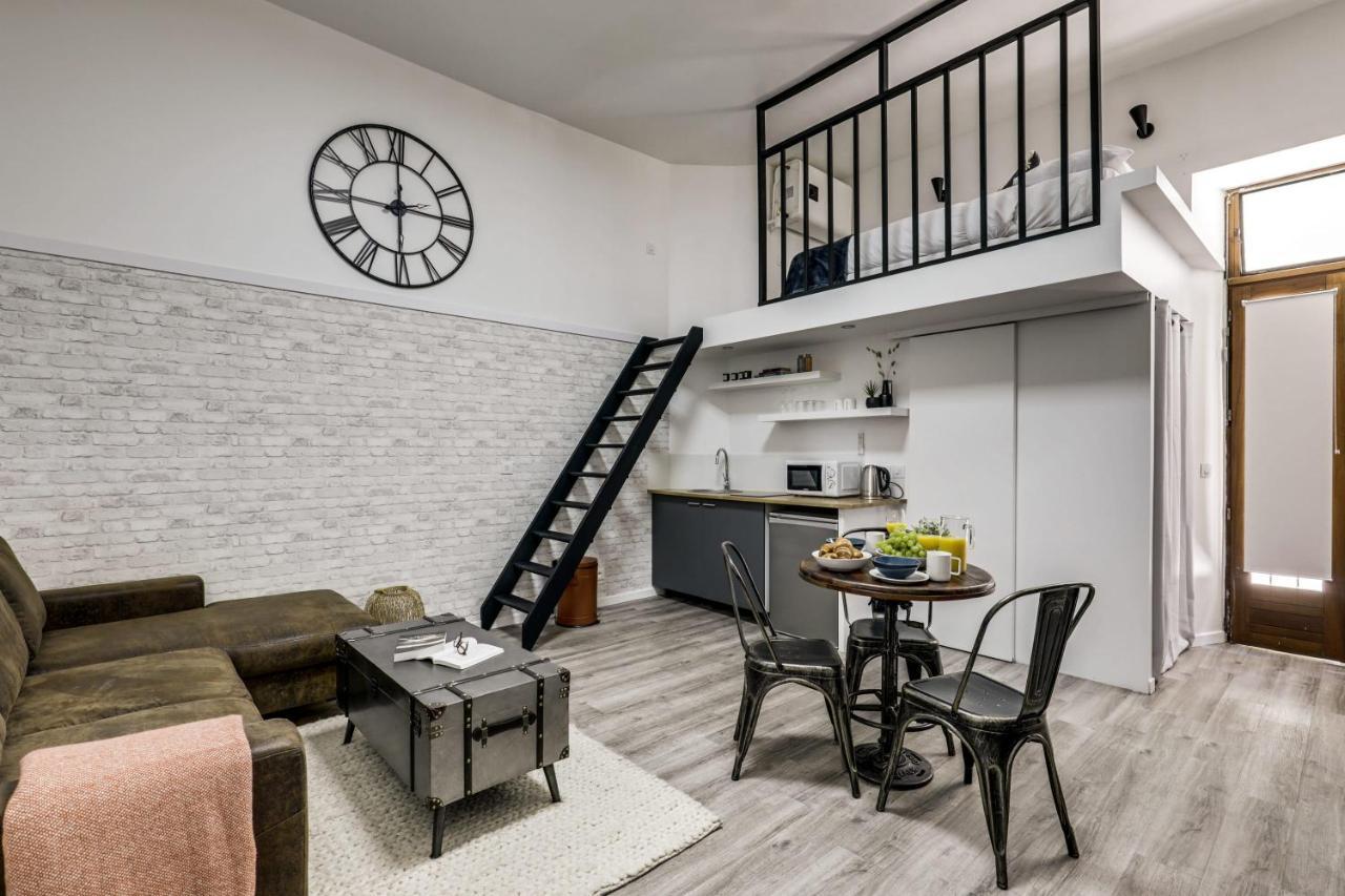 Modern French Studio In Paris Leilighet Eksteriør bilde