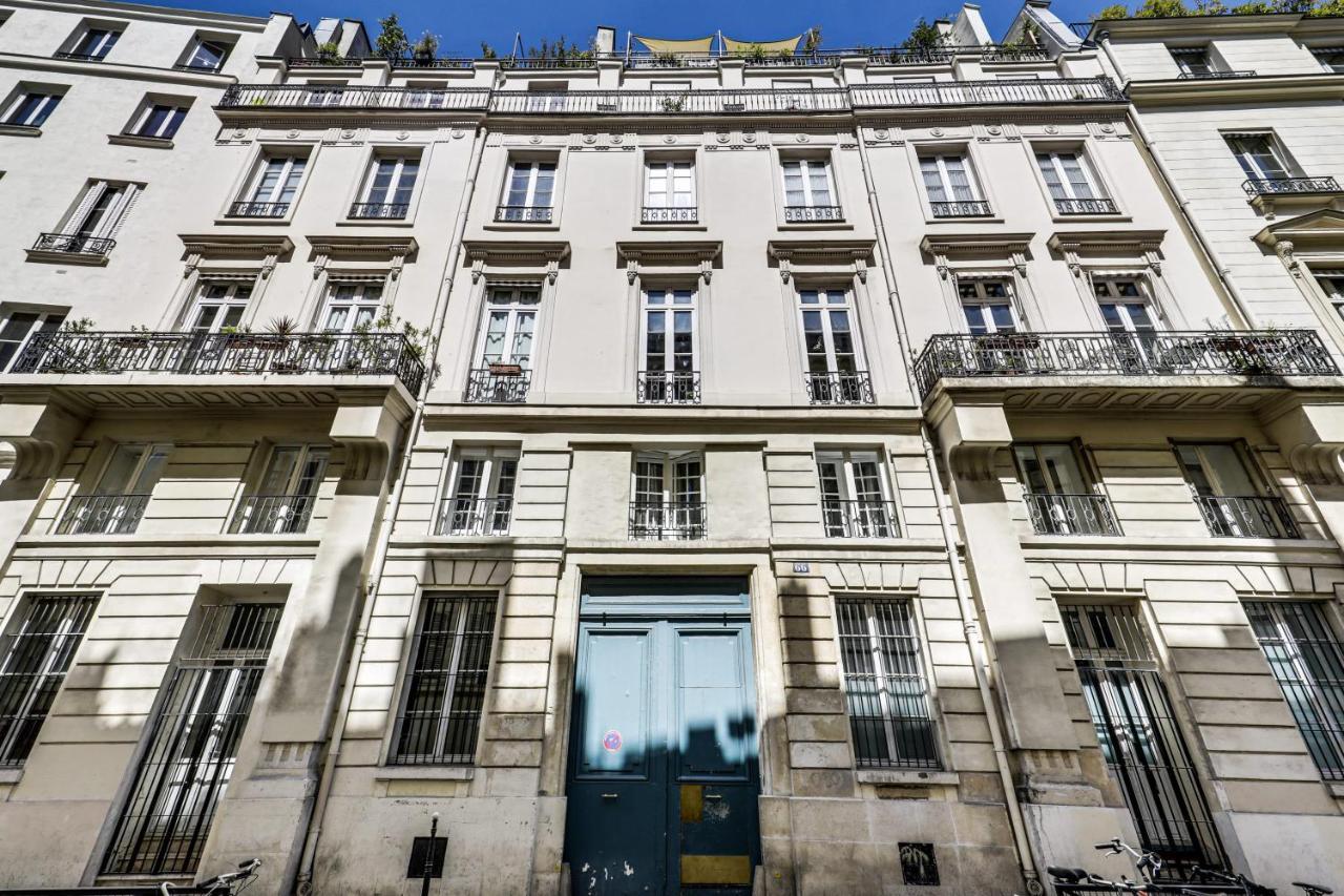Modern French Studio In Paris Leilighet Eksteriør bilde